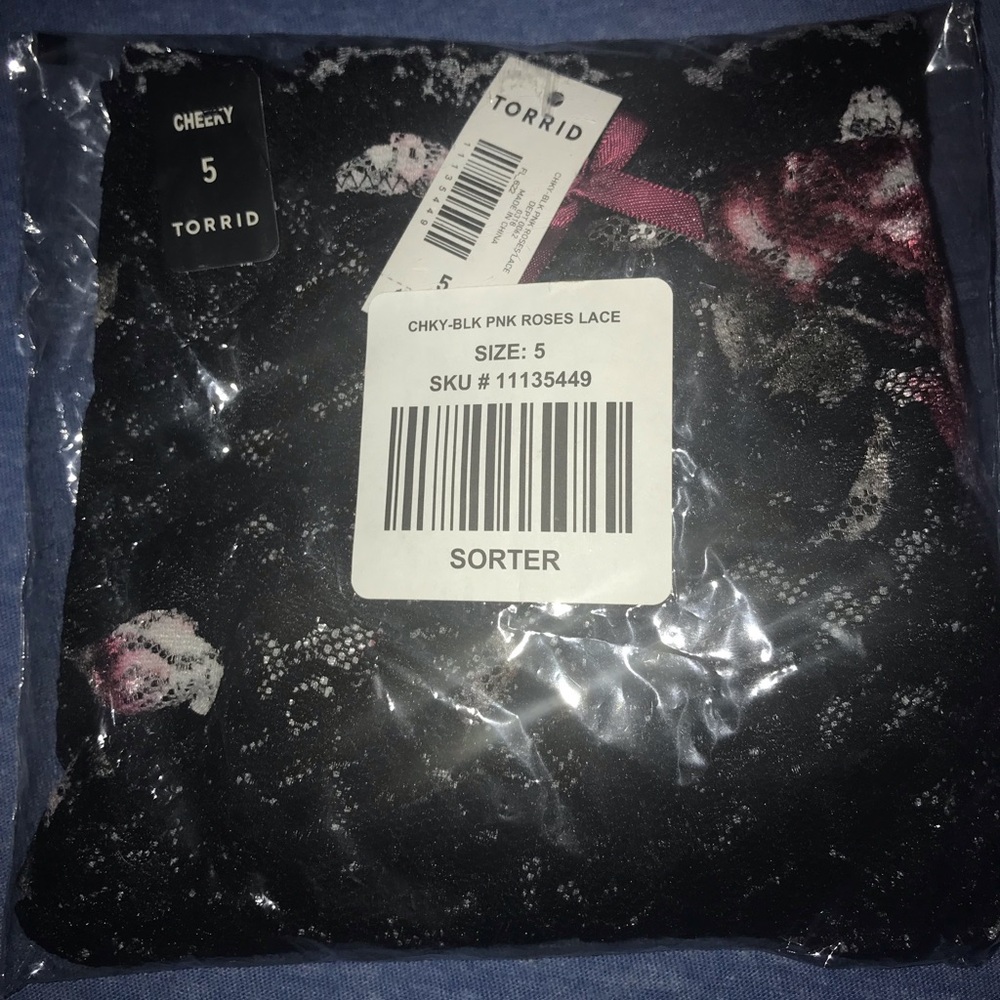 New torrid 5x lace cheeky panties